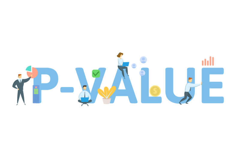 在统计分析中p值的正确写法是什么